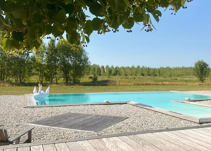 Grand Avec Piscine Maison Port Valade Tabanac